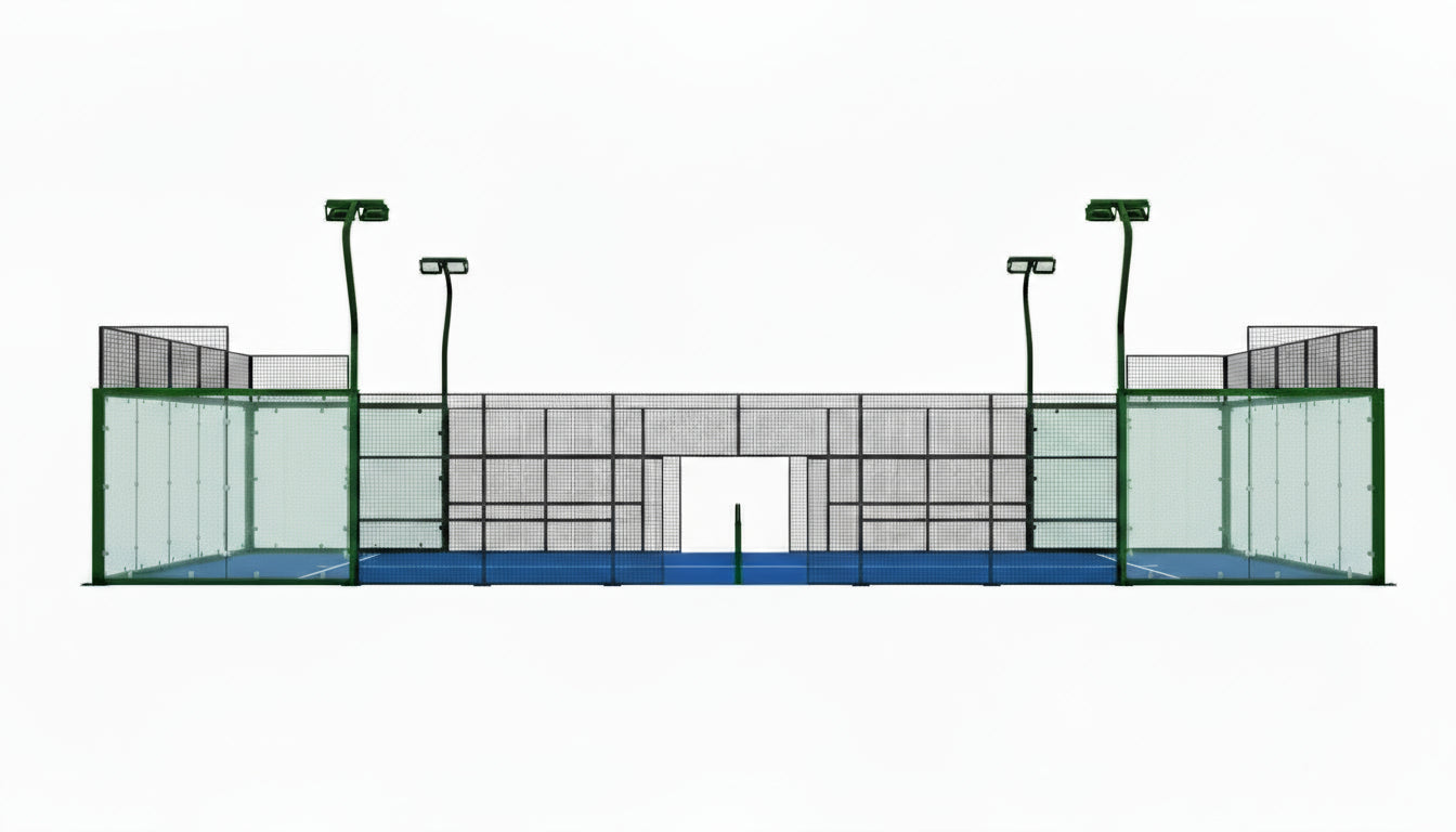 Full 360° Panoramic Padel Court