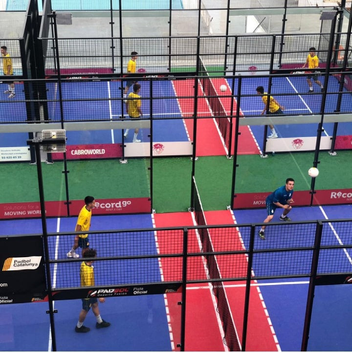 Full 360° Panoramic Padbol Court